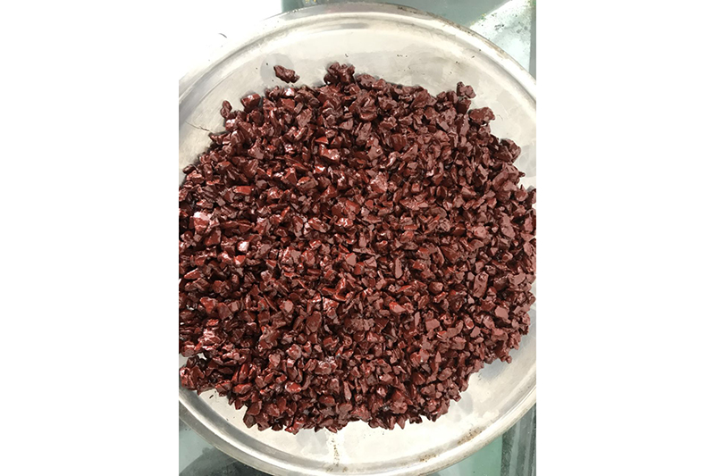 雙青彩色瀝青顏料做的樣塊